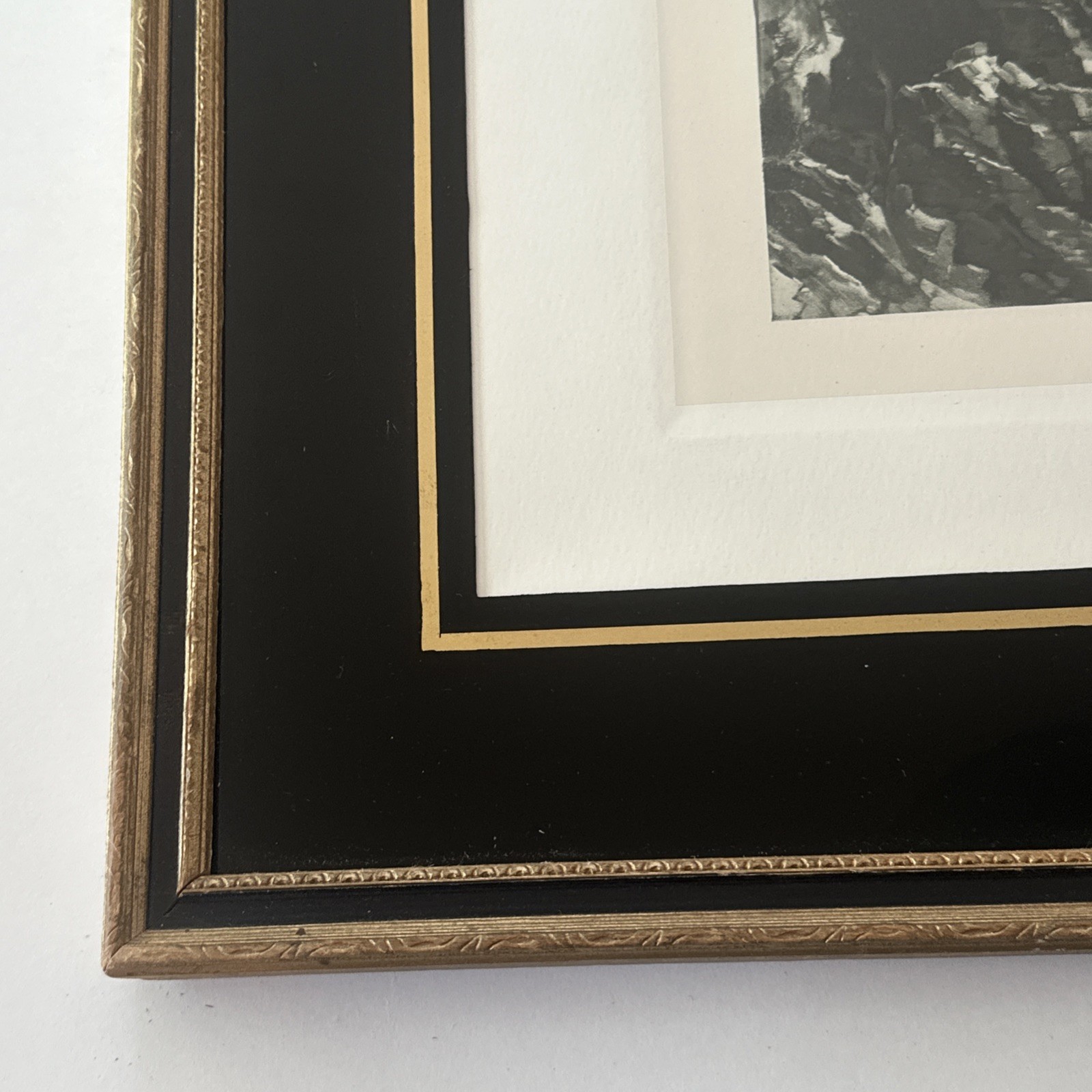 1888 Thomas Moran Sultan Mountain India Proof Photogravure Framed Ltd Ed Artwork