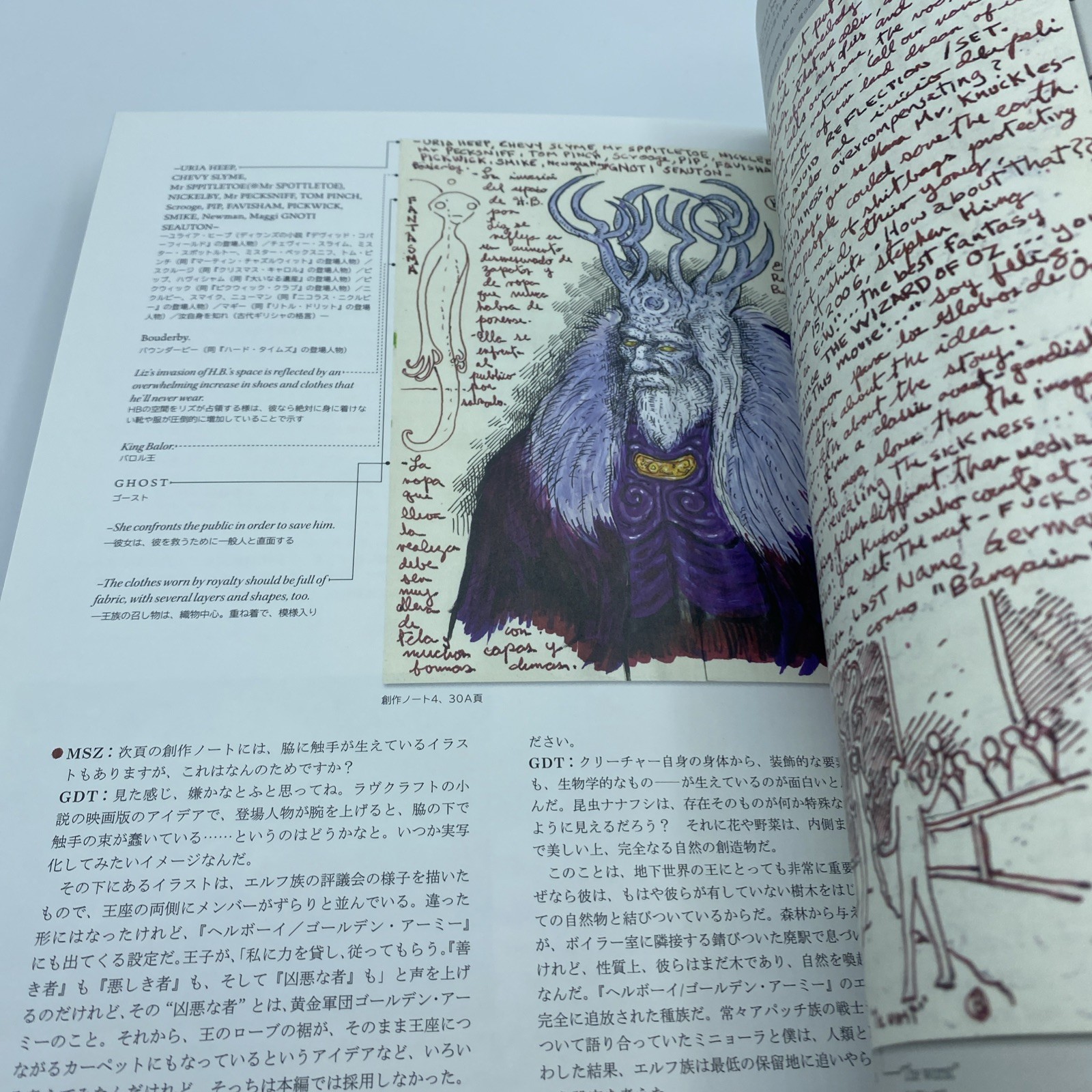 Guillermo del Toro 2 Book Set Cabinet of Curiosities + Pan’s Labyrinth Japan Art