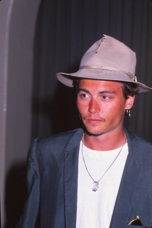 Dia Johnny Depp Celebrity Photo Agency 1988 KB Format Photographer P3-19-1-4