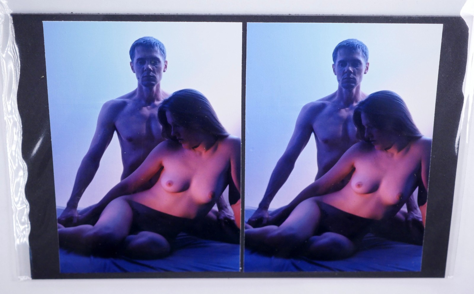 Boris Starosta 3D Stereoview – Change of Hearts – nude model signed 2004