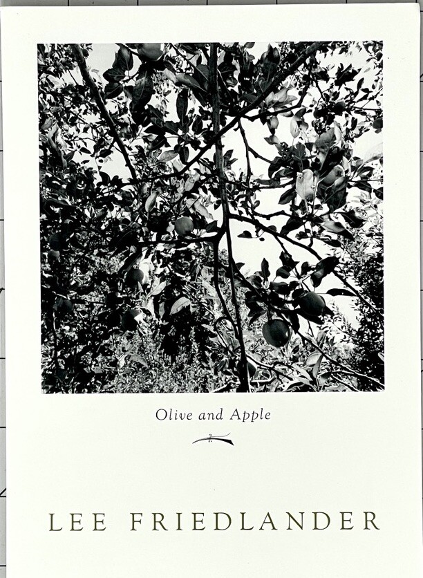 Lee Friedlander (b. 1934) Art Announcement Card 2004 – Olive & Apple