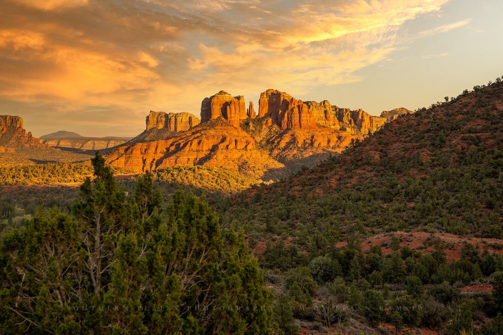 Southwest Photography Print – Picture of Cathedral Rock in Sedona Arizona