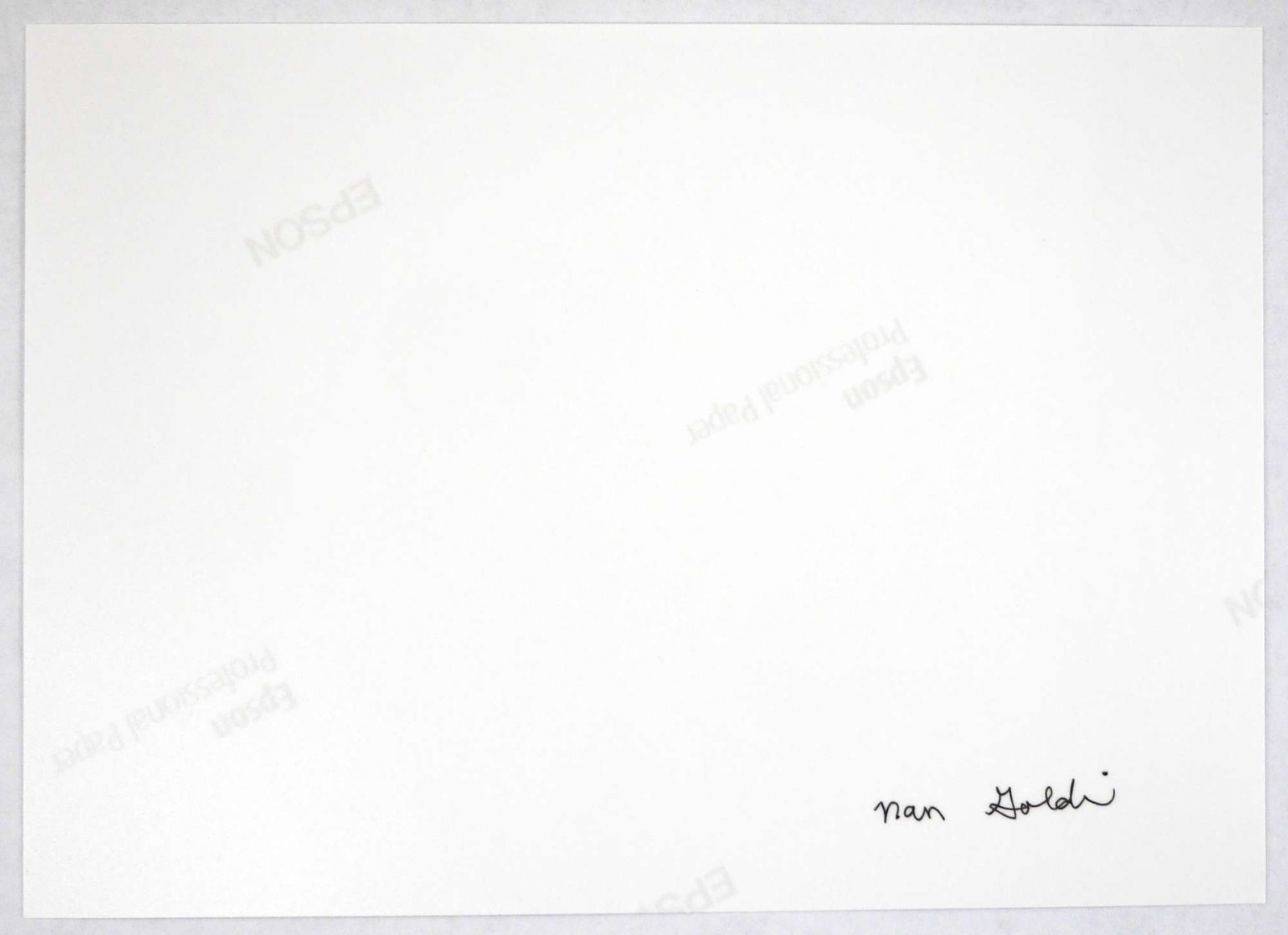 Nan Goldin / Ballad of Sexual Dependency SIGNED LIMITED EDITION issued 1st 2020