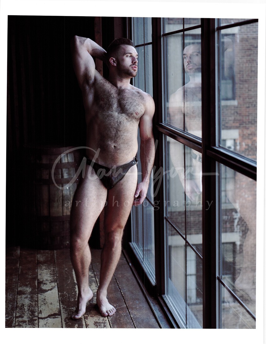 11 X 8.5 Alan Lyon Original Male Photo gay interest (11) Jace reflection 5