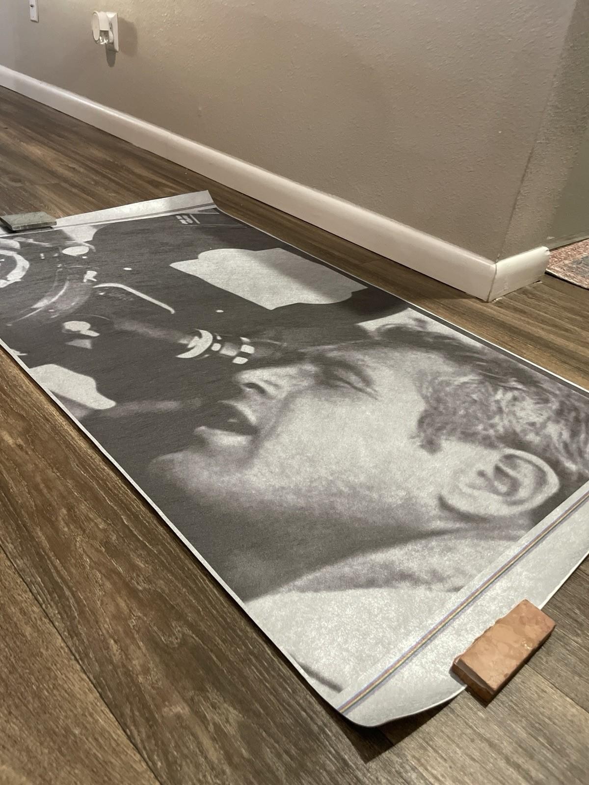 Vintage Paul Newman Movie Photo Original 1971 Studio Proof Hollywood Print Large