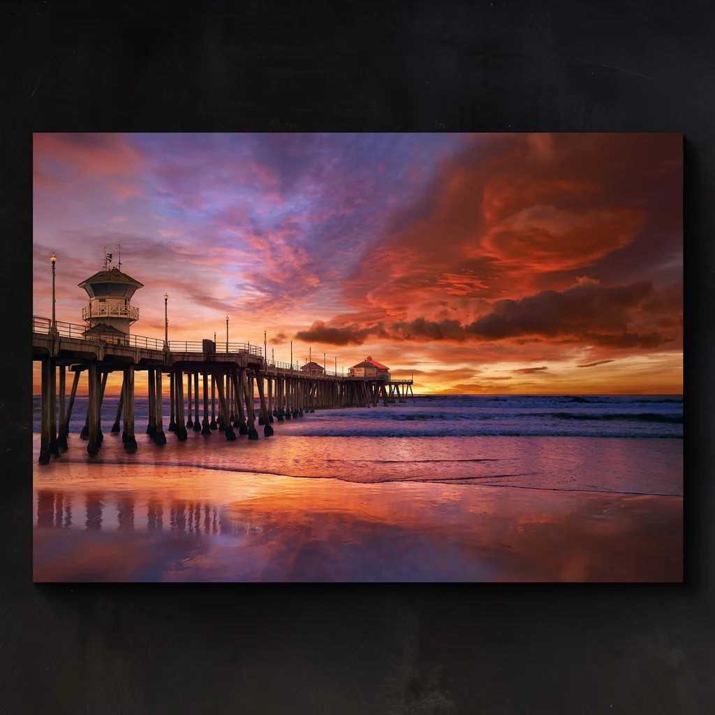 Peter Lik California Dreaming Signed Framed Limited Ed #256/950 COA 47×33.75