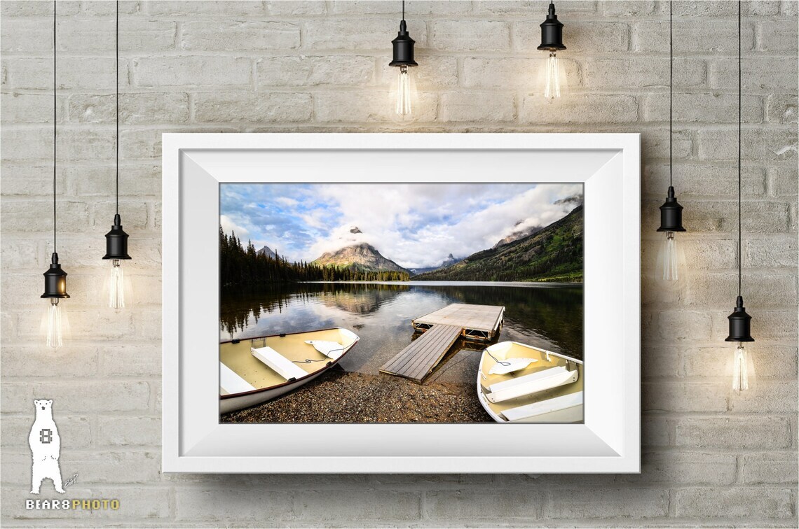 Two Medicine Lake – Glacier National Park, Montana – Fine Art Photography Prints