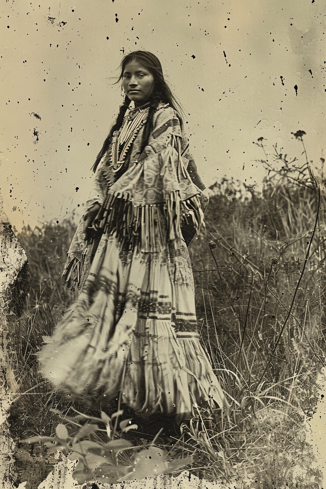 Native American Tintype Limited Edition Museum Series C00173RP