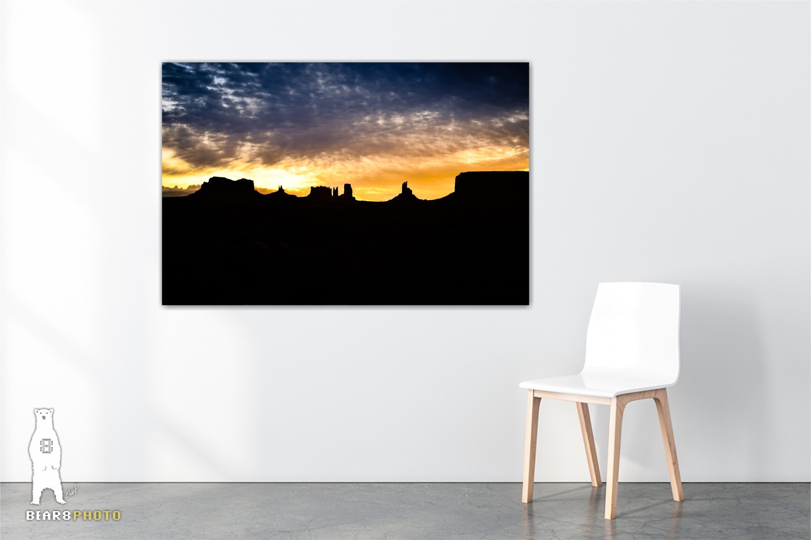 Monument Valley Sunrise- Utah Fine Art Photography by Bear8Photo – Desert Décor