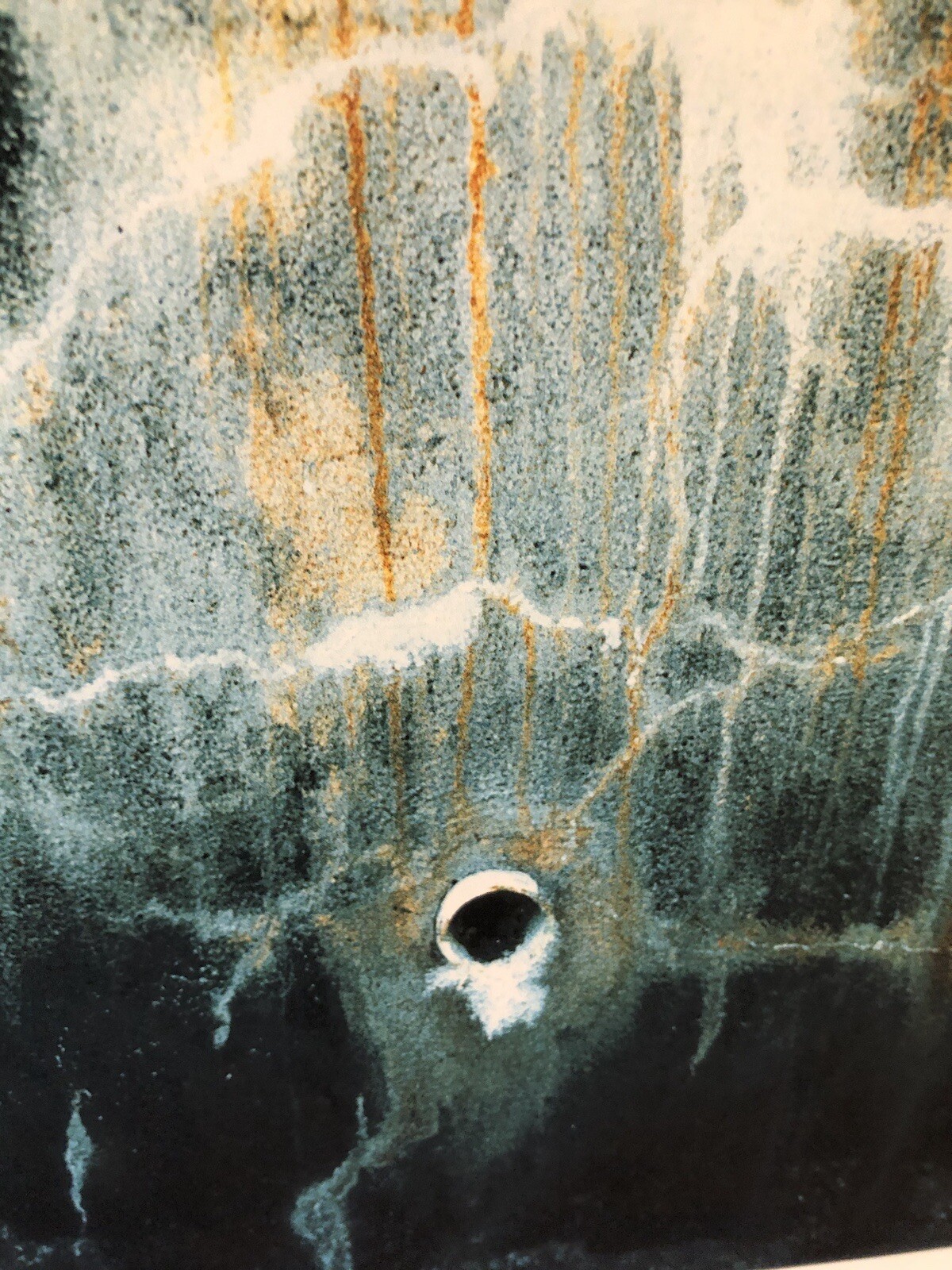 Art Photo Pigment Print Wall Series Stains & Pipe Newton MA by Eric Myrvaagnes