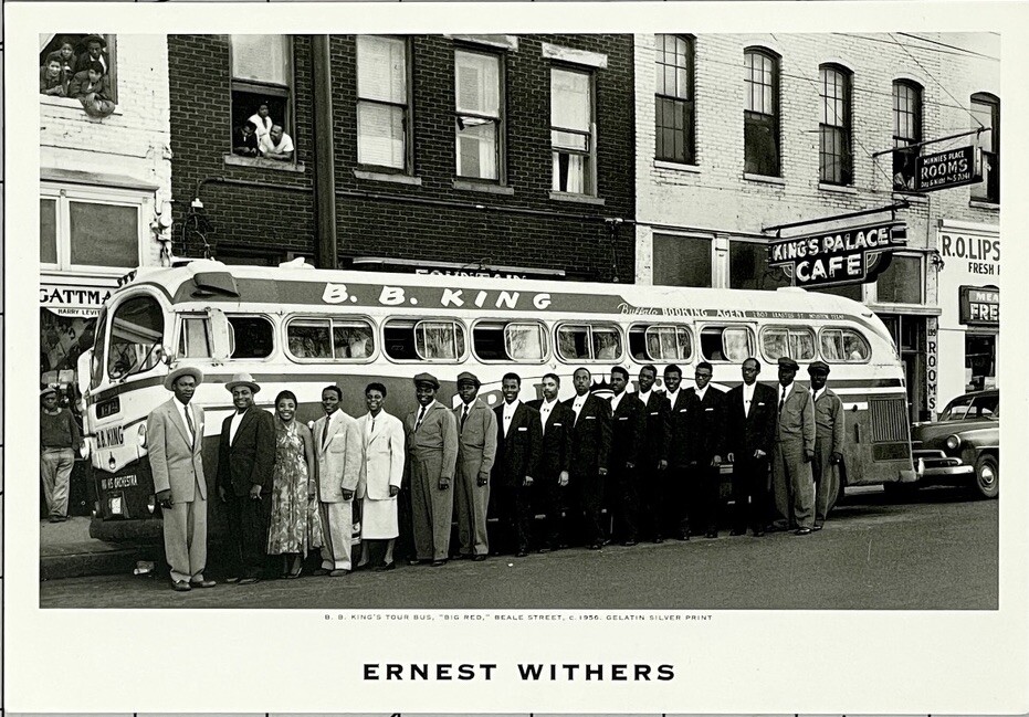 Ernest Withers (1922-2007) Art Show Announcement Card 2002 – Memphis