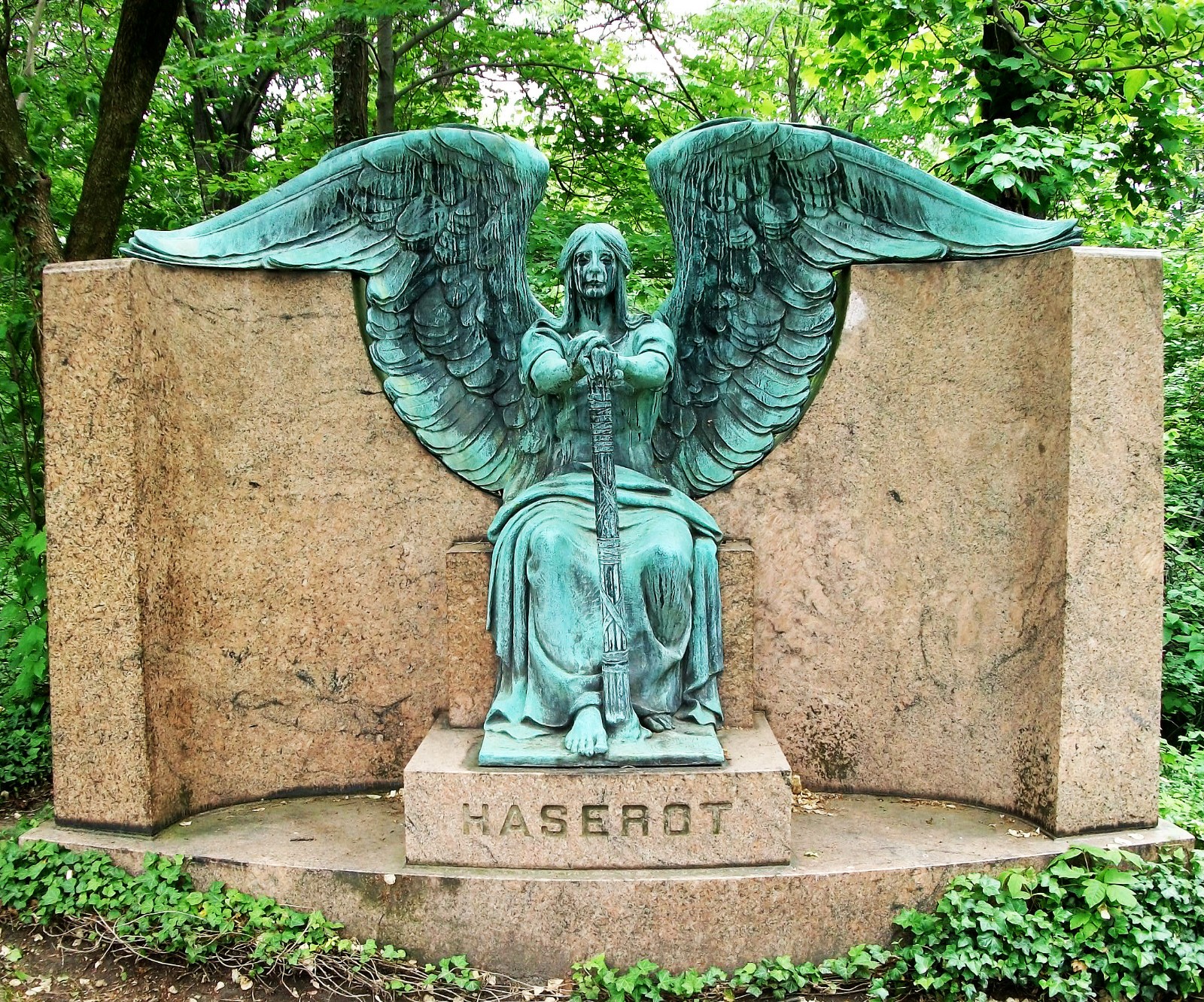 Angel of Death Victorious – Haserot, Litho Print on Board, Photograph 16″ x 20″