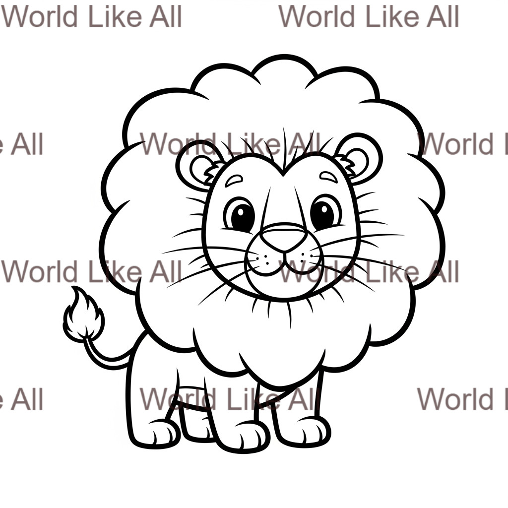 30 Kids Animal Coloring Pages Printable Bundle | Digital Download | Cute Zoo