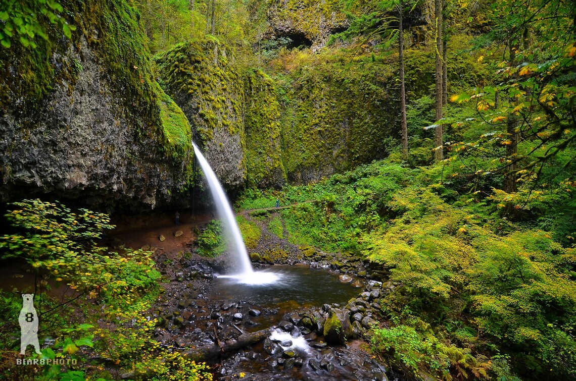 Ponytail Falls, Oregon – Pacific Northwest Waterfall Photography Prints
