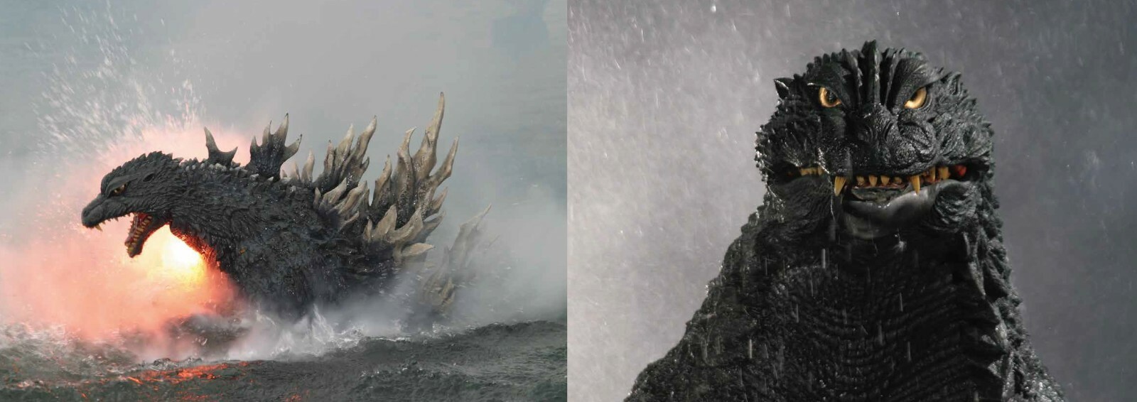 TOHO SFX MOVIES AUTHENTIC VISUAL BOOK vol.57 Godzilla 2003 vol.58 Mothra 2003