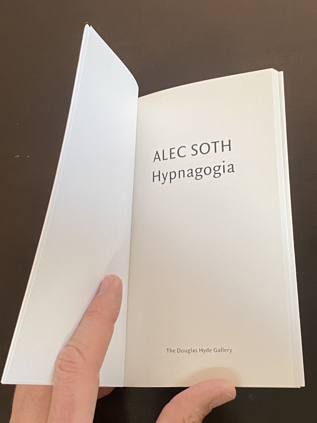 Alec Soth Hypnagogia photobook RARE