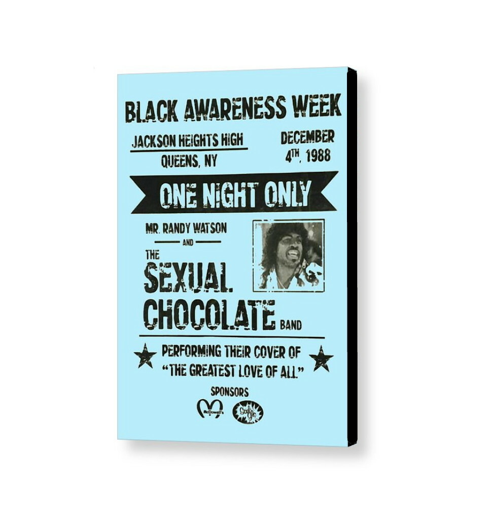 Framed Coming To America Prop Sexual Chocolate Rally Poster 8.5 X 11 Giclée
