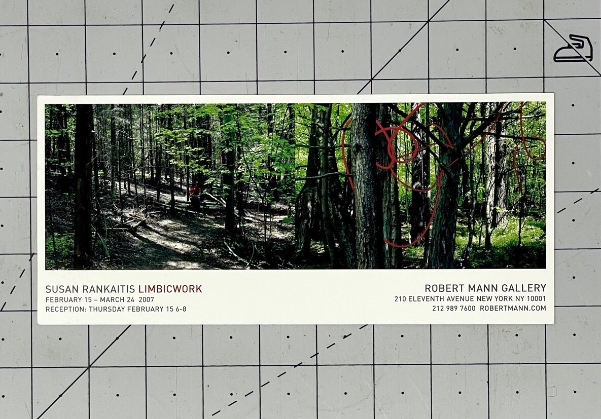 Susan Rankaitis (b. 1949) Art Announcement Card 2007 – Limbicwork