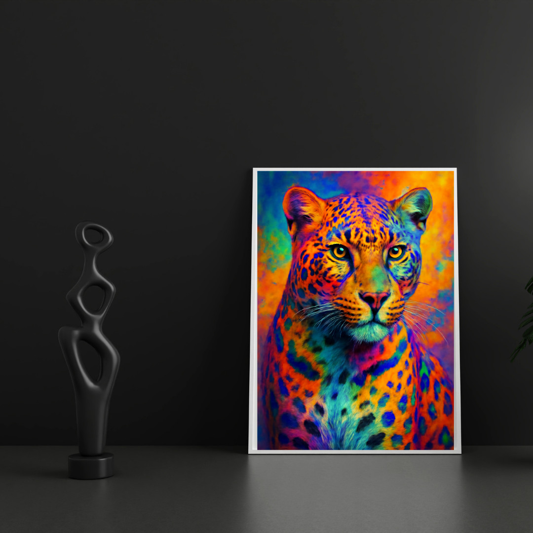 Digital Image Picture Photo Wallpaper Printable Poster Leopard Wall Art Decor