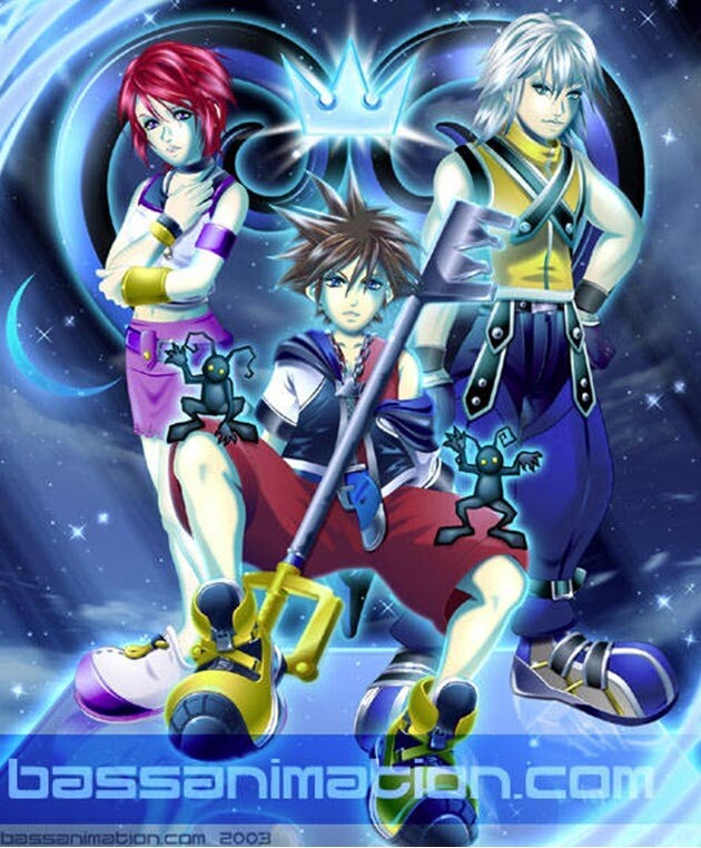 Kingdom Hearts Mini Photo Poster 19″ x 13″ – Artist Bassanimation – Rare