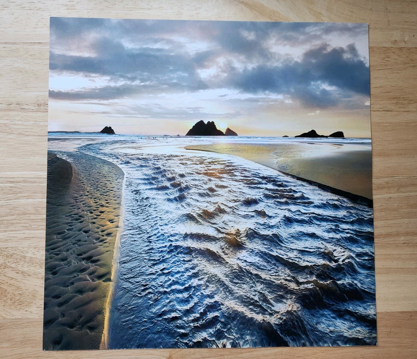 ​Professional Coastal Photography Prints (2) Seascape 12 X 12 Beach Life