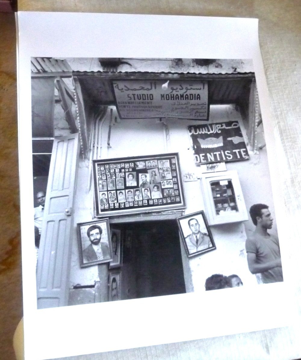 VINTAGE PHOTOGRAPH MOROCCO MAROC FES PHOTO STUDIO DENTISTE