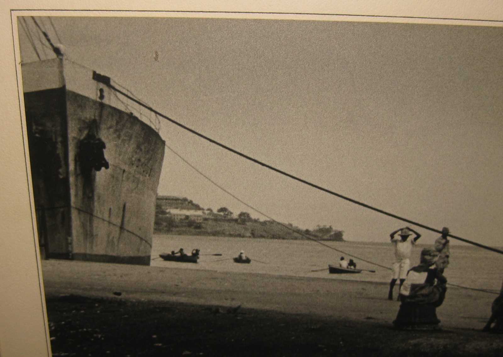 1943 Rose Willoughby Saul SHIP waiting for DEMOLITION Photo – INDIA? PAKISTAN?