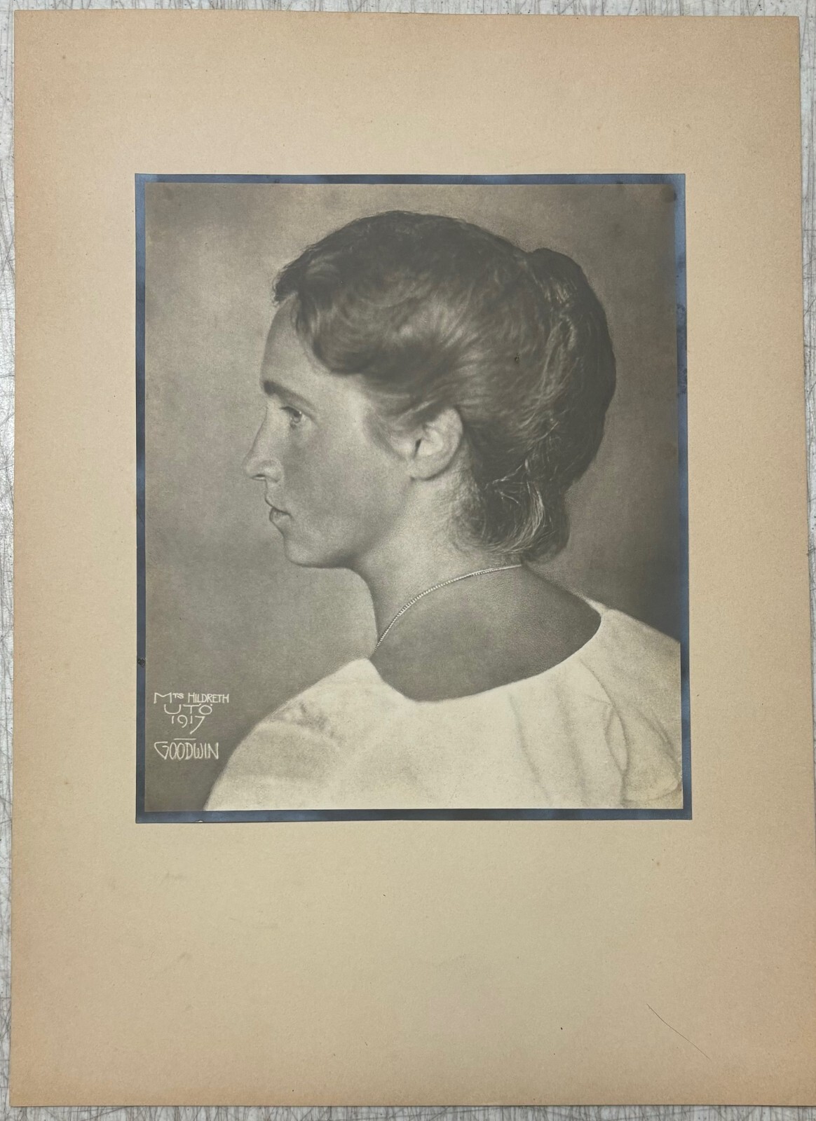 Collection of HENRY BUERGEL GOODWIN Uto Sweden & Portrait GELATIN Photographs