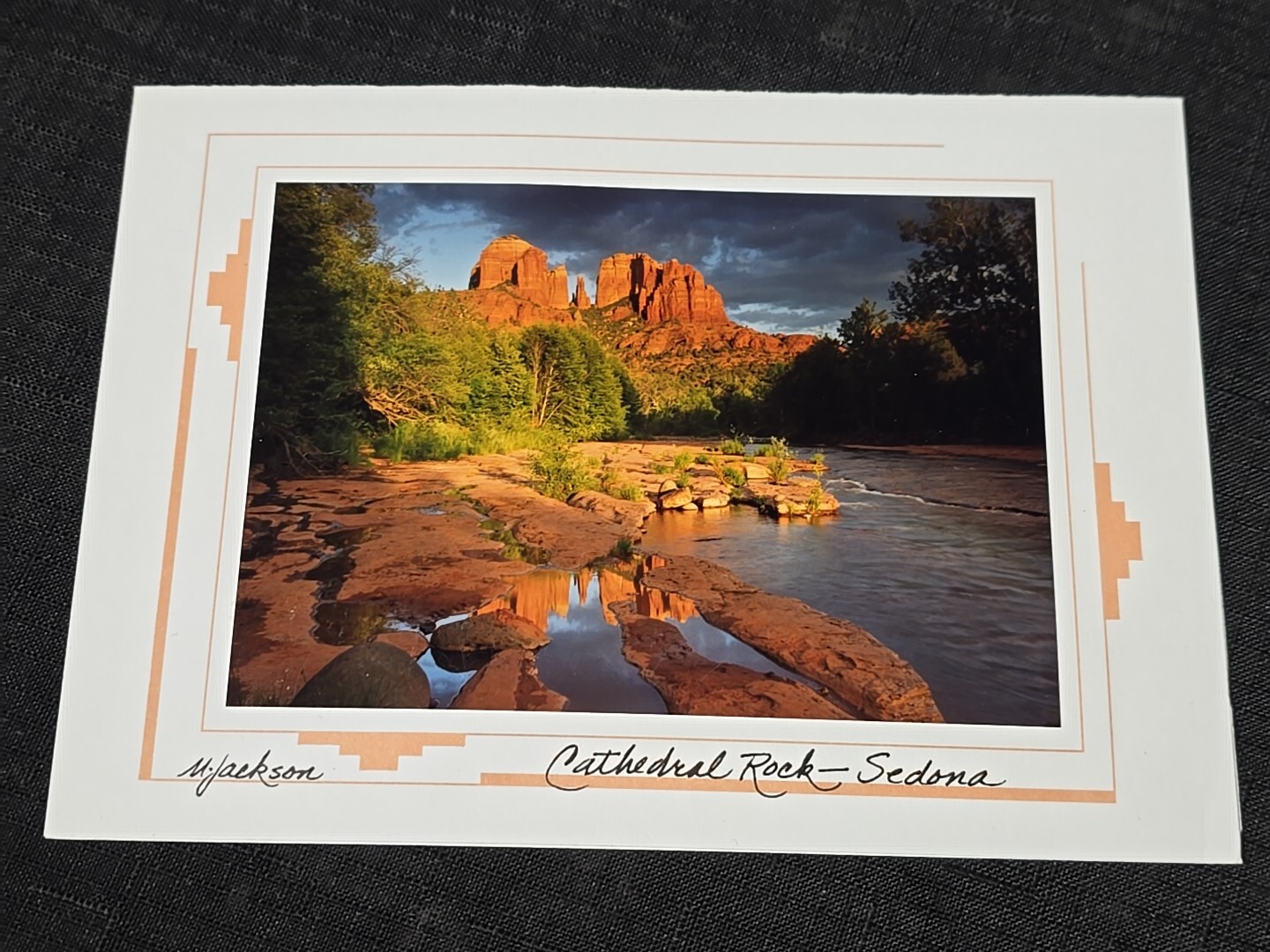 7 Margaret L Jackson Signed Original Sedona AZ Photo Lot Bell Cathedral Red Rock
