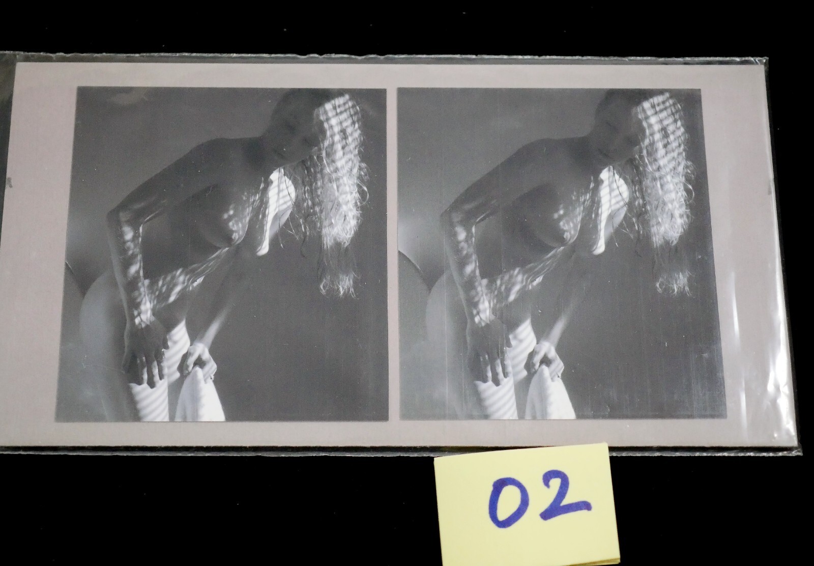 Stereoview by Boris Starosta – BETTY A310 original work Nude 3D signed 2007 #02