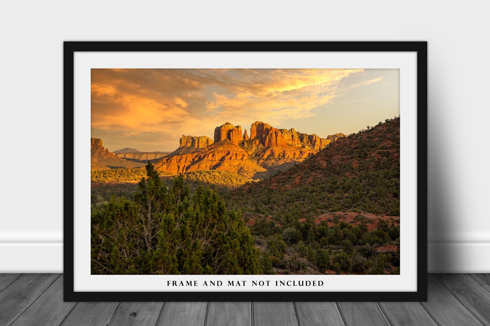 Southwest Photography Print – Picture of Cathedral Rock in Sedona Arizona