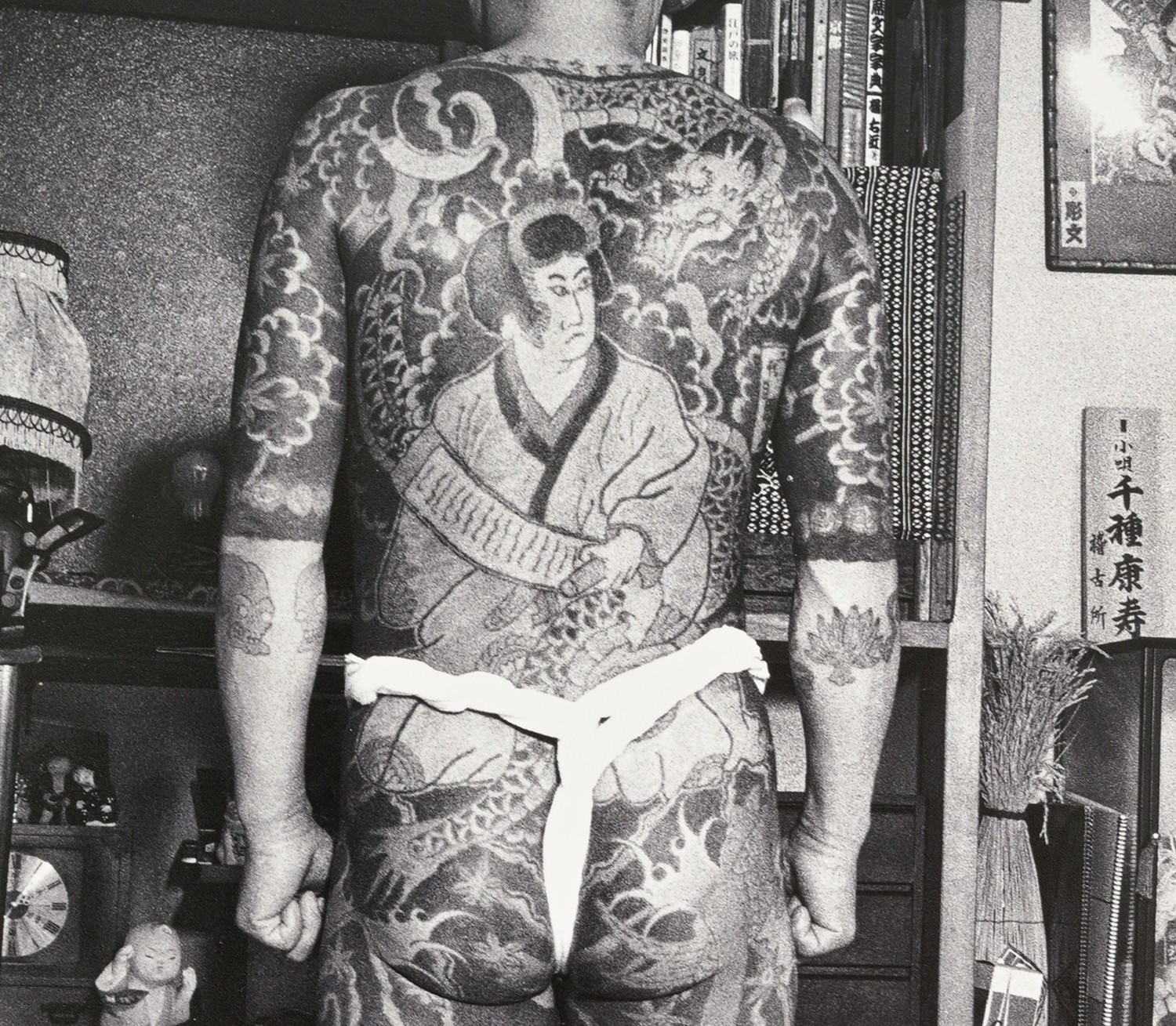 Yakuza Traditional Japanese Tattoo- Original photograph – archive of Charlier