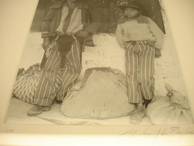 Original signed Photograph framed 1/50 Michael L. Plyler 1986 Maya of Guatemala