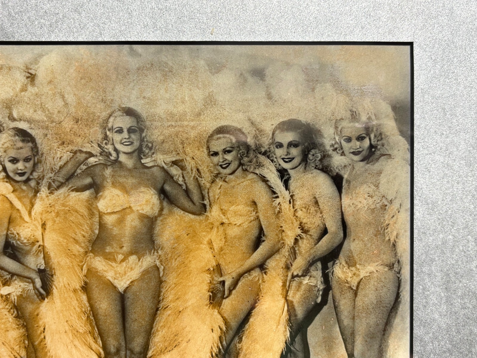 Bob Arteaga St. Louis photographer 1933 Gelatin Photograph SALLY RAND SHOWGIRLS