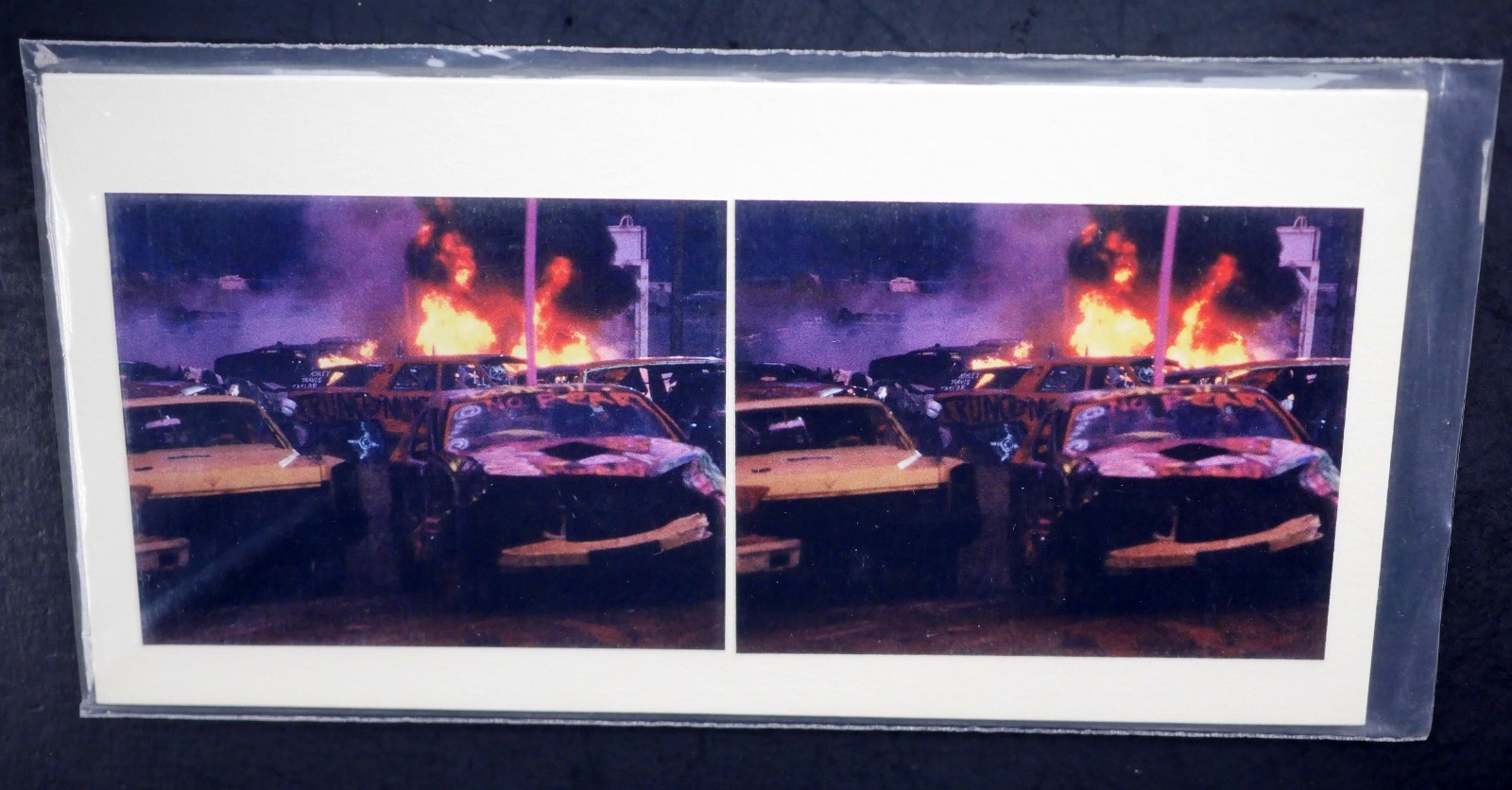 Boris Starosta 3D Stereoview – No Fear – creative Auto signed 2002 #522