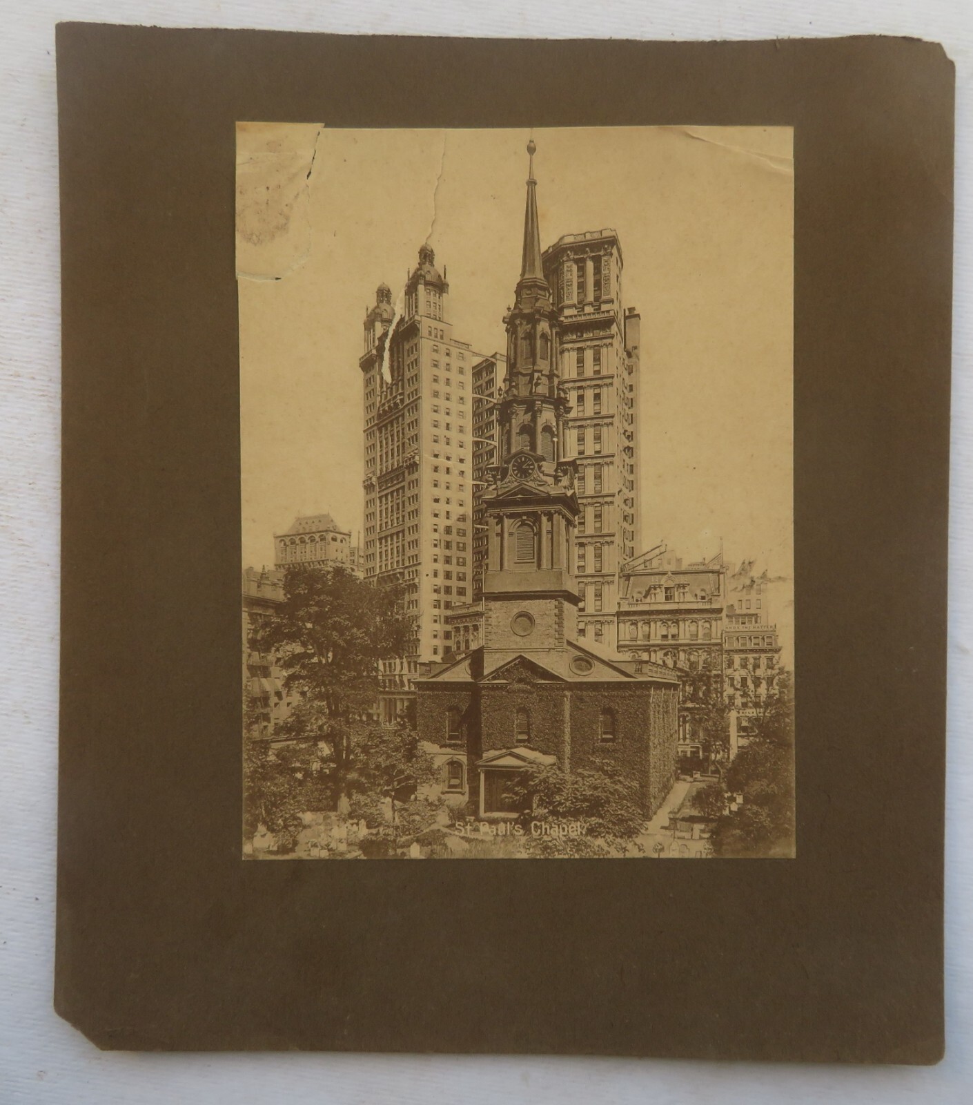 1903 NEW YORK National Art View Co Architect Monument Print photo Album sheets