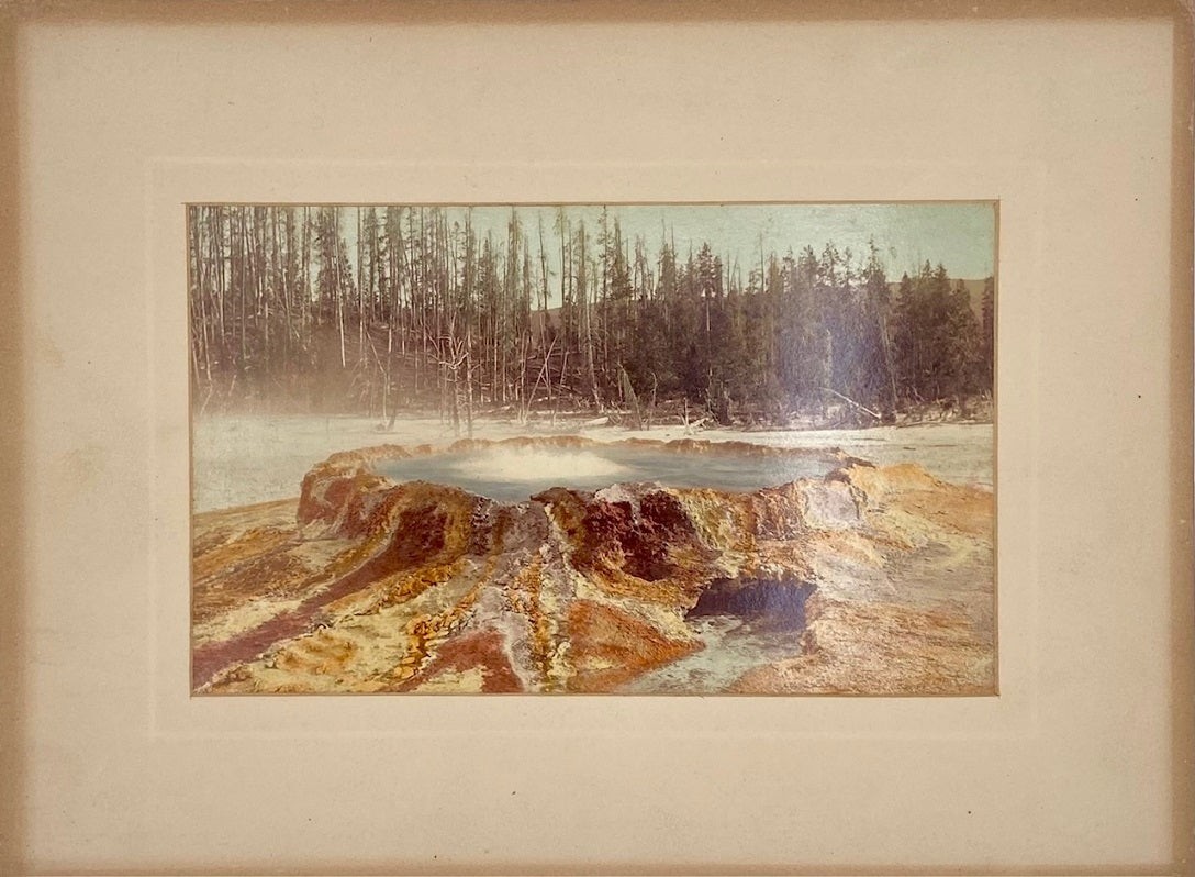 Frank Jay Haynes / Water Color Photographs Colored from Nature Yellowstone 1890