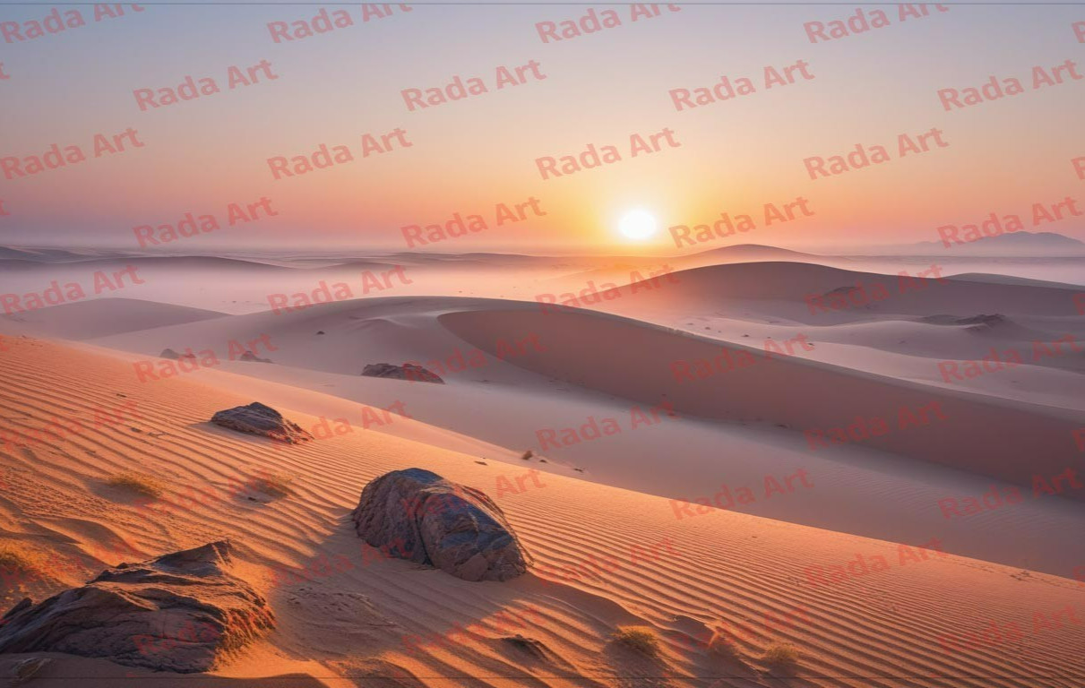 Desert Nature Digital Art Ai Download Mobie Phone Picture Background Wallpaper