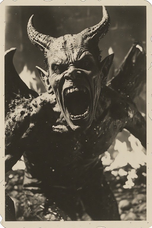 5 ~ 4X6 Glossy 666 Fine Art ‘ SATAN / HELL ‘ Photo FANTASY Set ! 2013598393