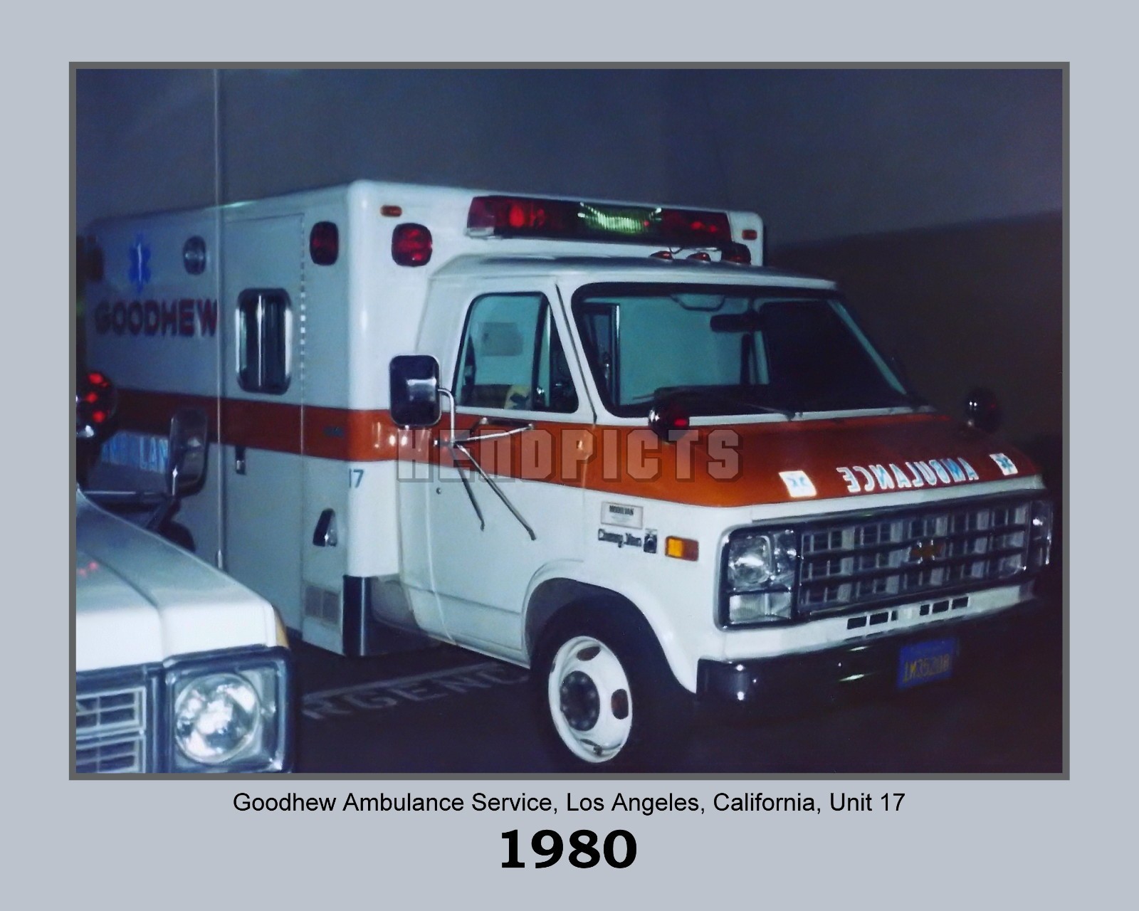 Goodhew Ambulance Service Unit 17 New 8×10 Unframed Photo Print VFRPBT_0014