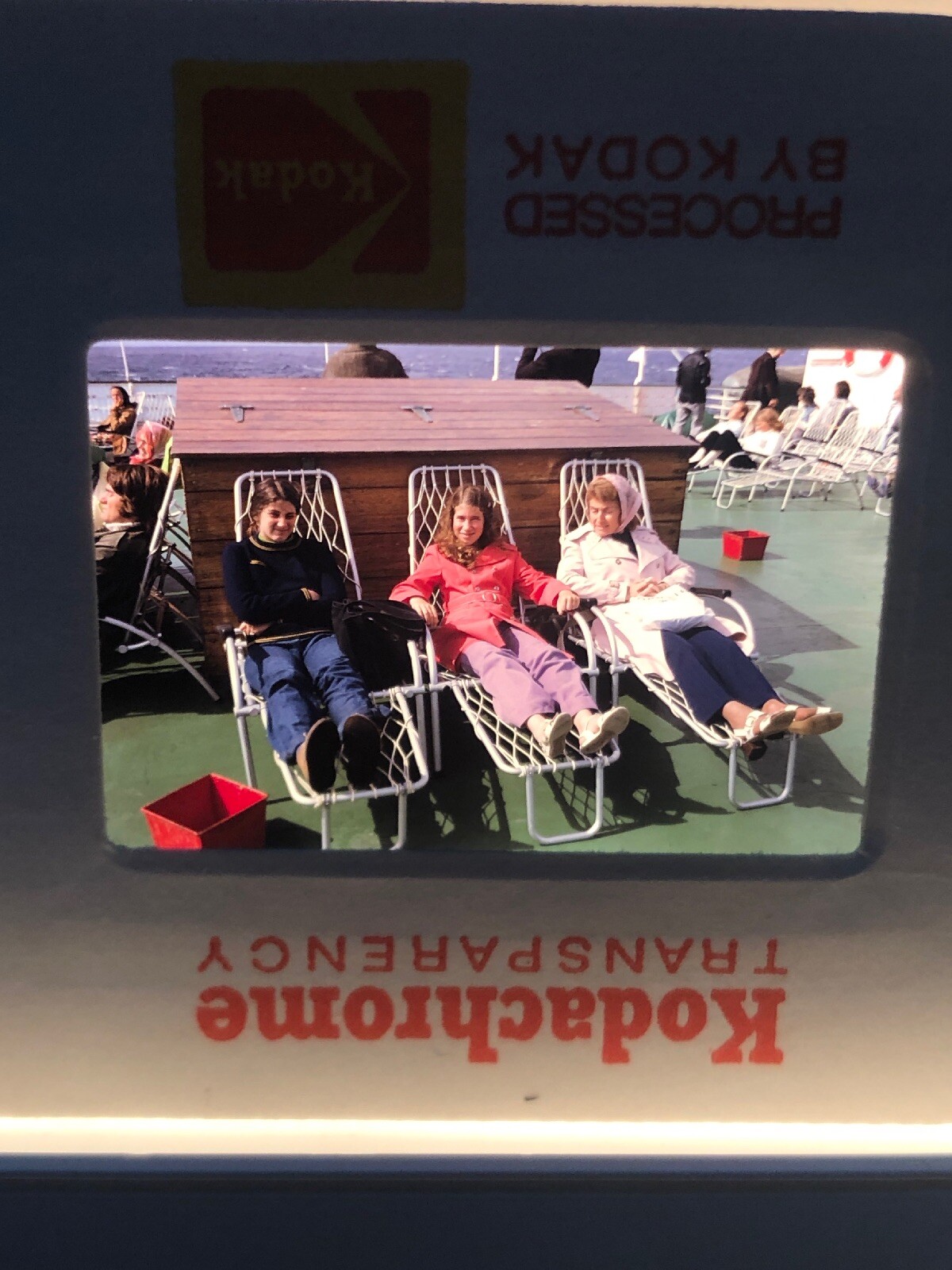 Lot Of 40 Vintage England And Portugal Family Vacation 35mm Color Slides ct6