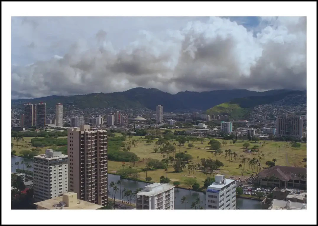 Wall Art Poster Photo Print 13×18 cm / 5×7 in | Waikiki, Honolulu