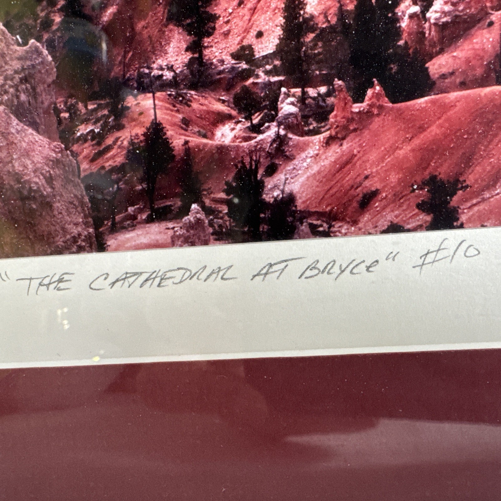 Lou DeSerio Original Photography signed Cathedral Rock Sedona AZ