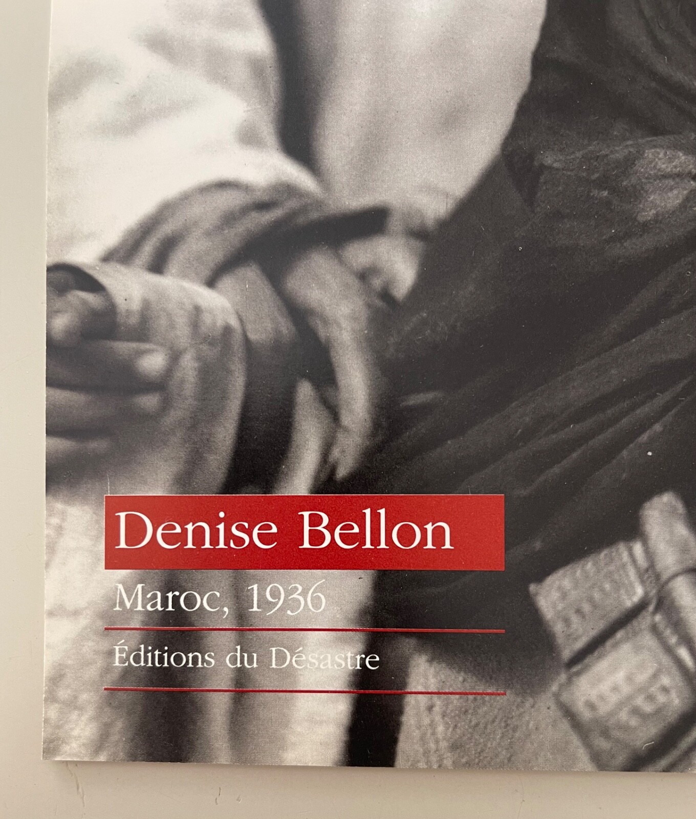 DENISE BELLON,’MOROCCO,1936′ AUTHENTIC 1990 SMALL ART PRINT