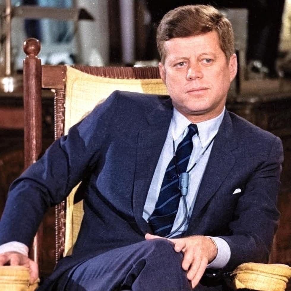 JFK John f kennedy 8*10 photo print vintage american president poster wall decor