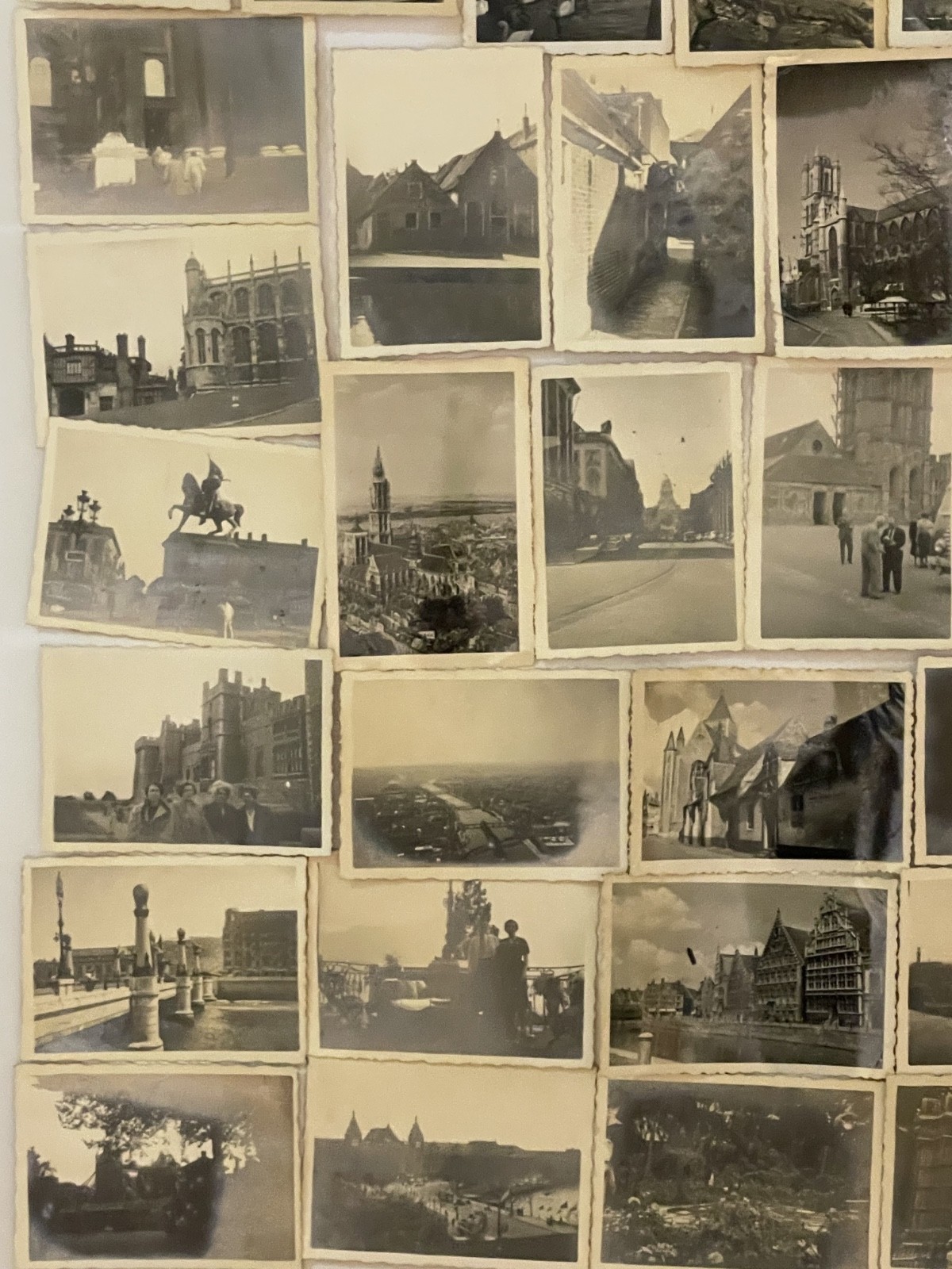 60 Original 1950s Travel Photos – Worldwide Landmarks & Cities – Collectible Lot