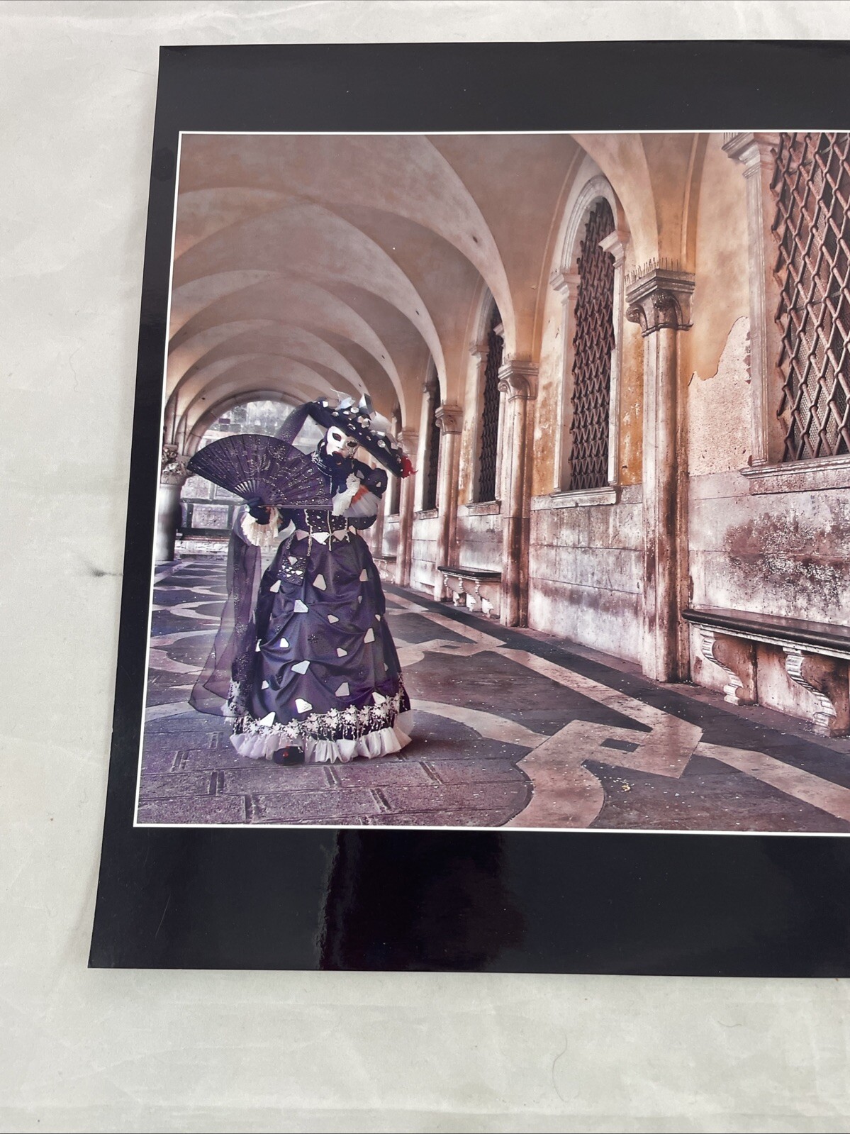 Alone At The Carnival Venice Italy Photo 12″ x 16″