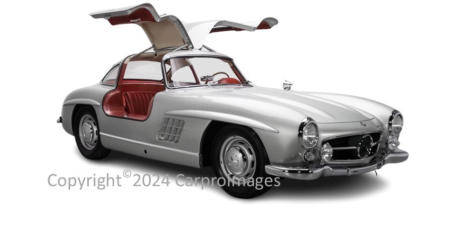 1954 Mercedes Benz 300 SL Gullwing Authorized limited edition 8″X10″ Photo B
