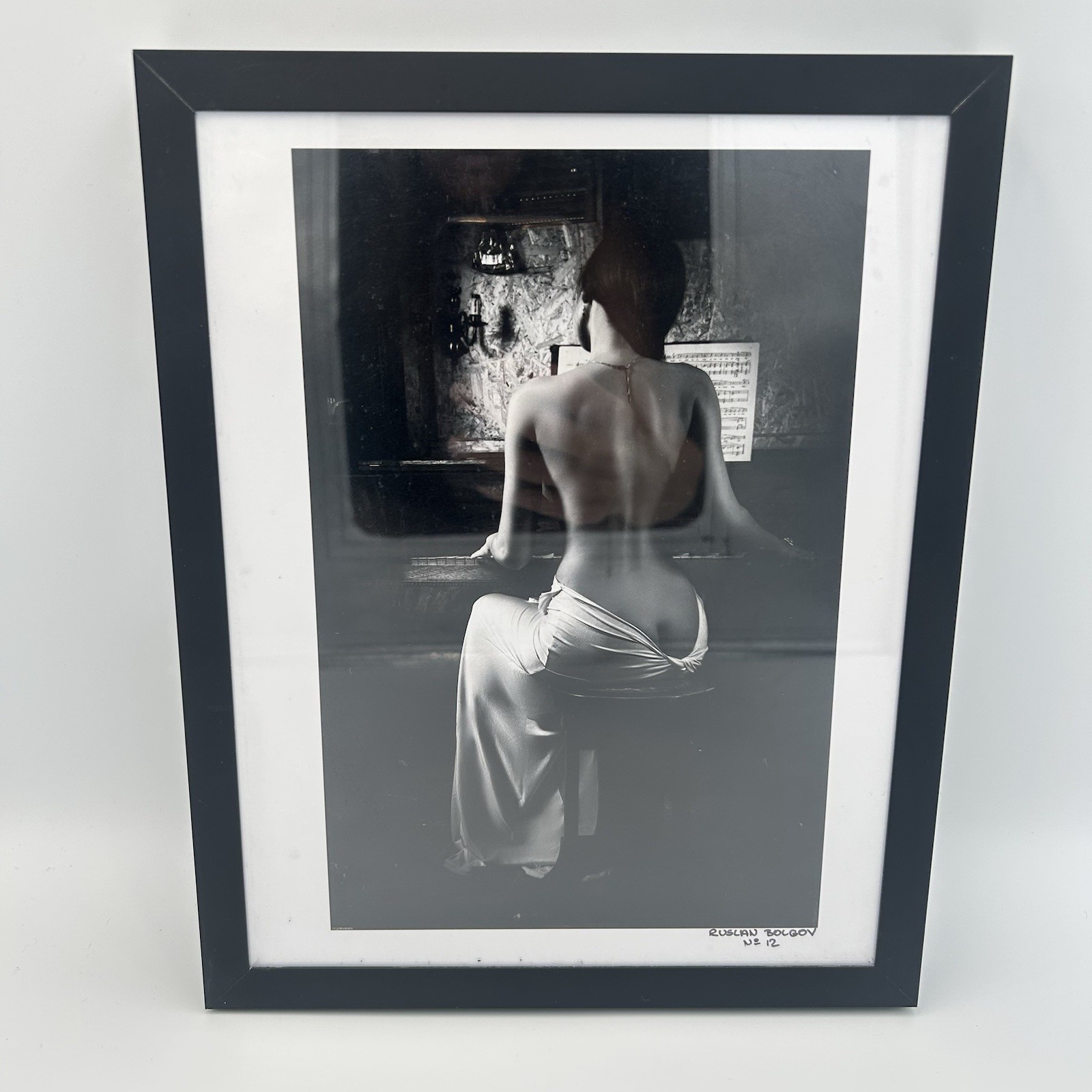 Ruslan Bolgov Music of the Body YellowKorner Numbered Print No.12 Framed Art