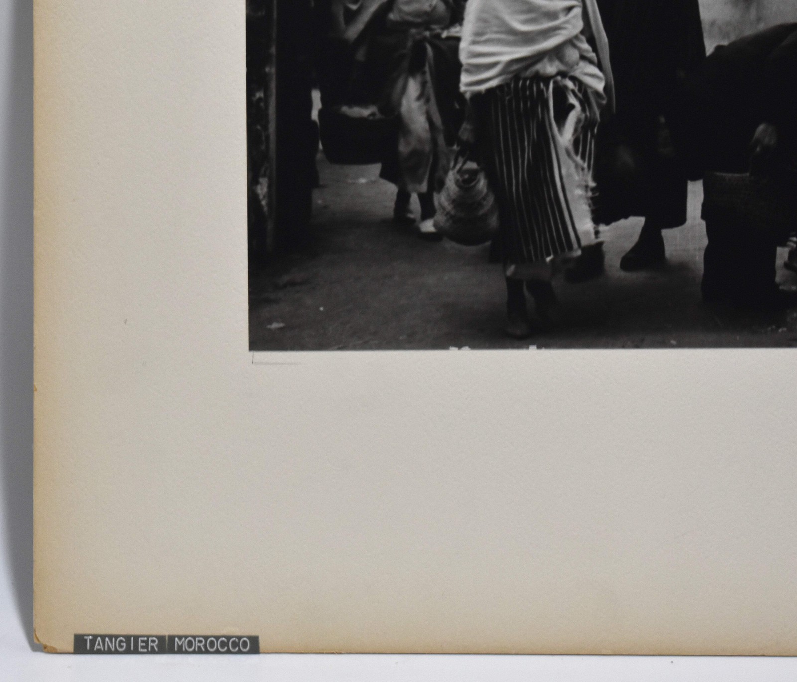 Vintage James W. Howlett Black and White Photograph, ‘Tangier Morocco’